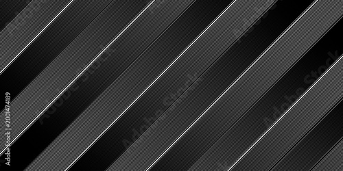 Dark carbon fiber geometric mesh background. Modern abstract dark vector texture for professional design and branding