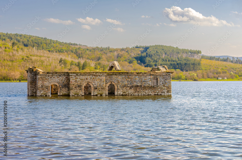 Obraz premium The Sunken Church of St. Ivan Rilski