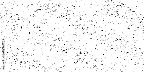 Black and white grunge texture background with scattered speckles and dots, Abstract noise pattern