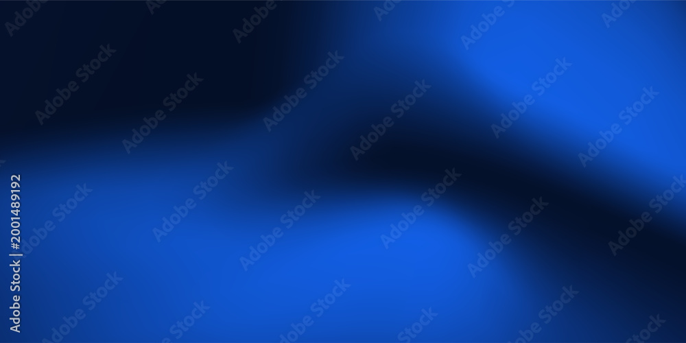 Obraz premium bacjground simple gradient Black dark cobalt blue silk satin. Silky shiny fabric. Beautiful elegant background.