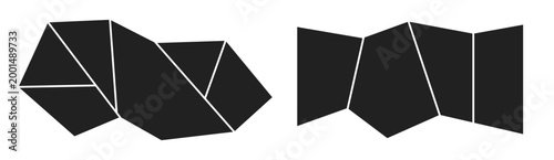 Picture collage frame layout. Photo grid mosaic template. Photo album wall, mood board design