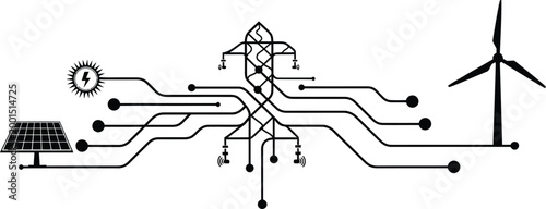 Solar Panel Wind Turbine Circuit Diagram