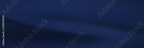 Navy night sky gradient vector background. Dark blue wave graphic wallpaper