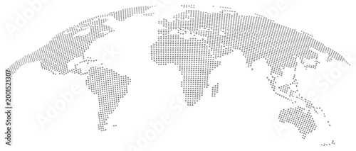 Global View: A comprehensive world map, showcasing continents and oceans. geographical data, world exploration, global perspective, planet earth, political landscape.