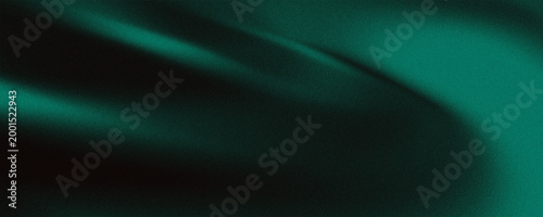 Canvas Print Abstract Emerald Green background with Strong Grain Texture and diagonal waves t