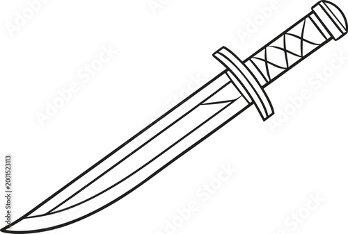 Photography Ancient Chinese Jian Sword Martial Arts Illustration
