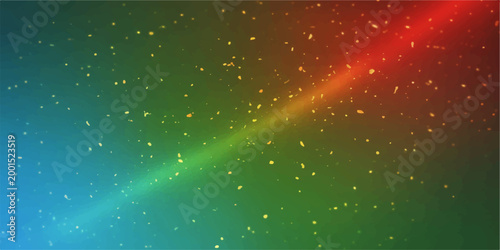 An artistic and vibrant digital illustration, featuring a rainbow light streaking across the star-filled night sky, evoking feelings of wonder and limitless possibility.