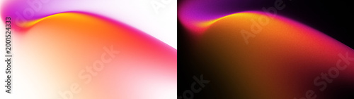 Moody pink and orange horizon gradient set for calm and atmospheric visuals