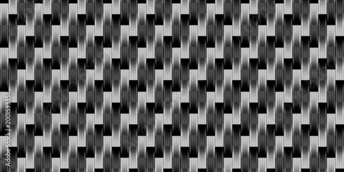 Dark carbon fiber geometric mesh background. Modern abstract dark vector texture for professional design and branding