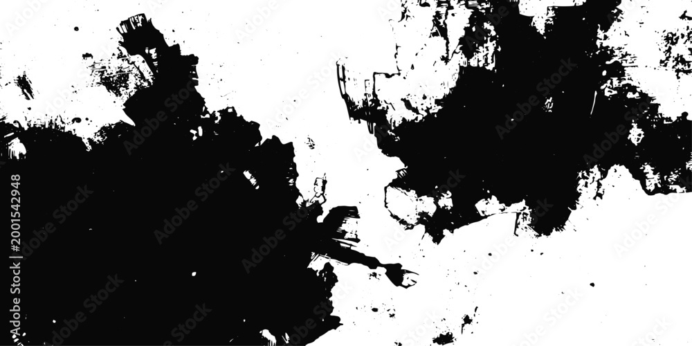 Fototapeta premium Grunge Ink Splatter Texture Abstract Background.