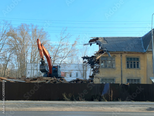 the old street is being updated