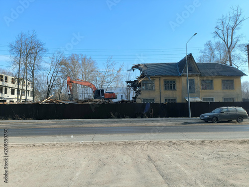the old street is being updated