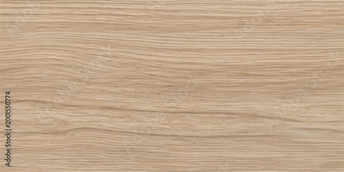 A natural brown oak timber plank surface features a detailed hardwood grain pattern and textured wooden board material for a rustic desk or floor design background