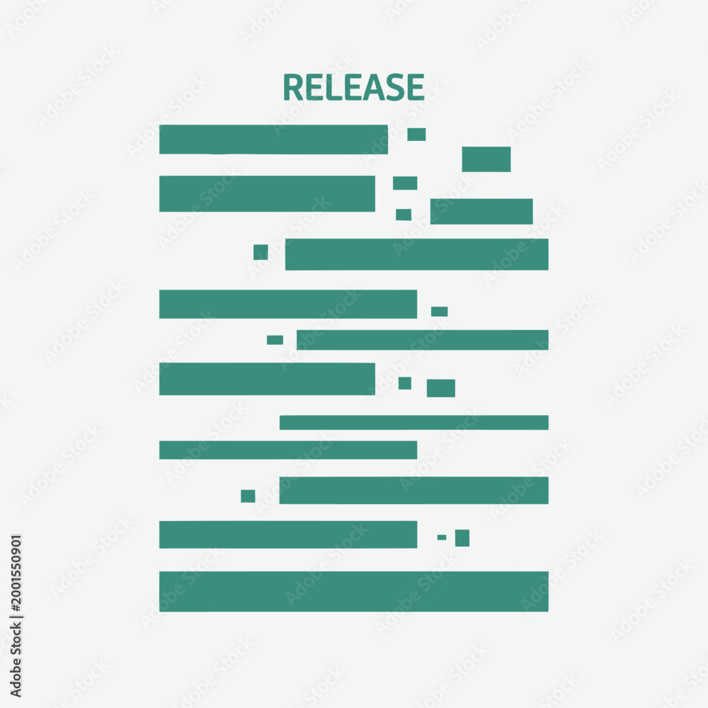 Fototapeta premium Green data bars and rectangles for infographic or presentation