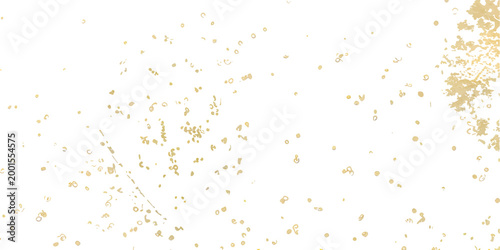 Gold glitter explosion sparkling dust particles on transparent background, luxury festive golden light effect with bokeh for Christmas, New Year, wedding celebration and elegant jewelry design