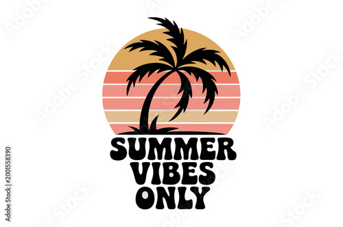 Foto classic summer vibes only beach style