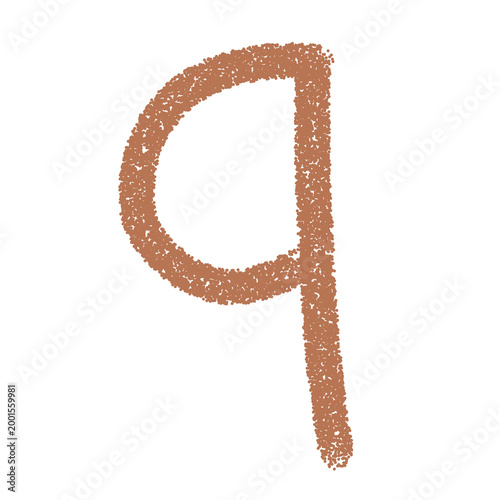 Alphabet scribbles with crayons, alphabet doodle 