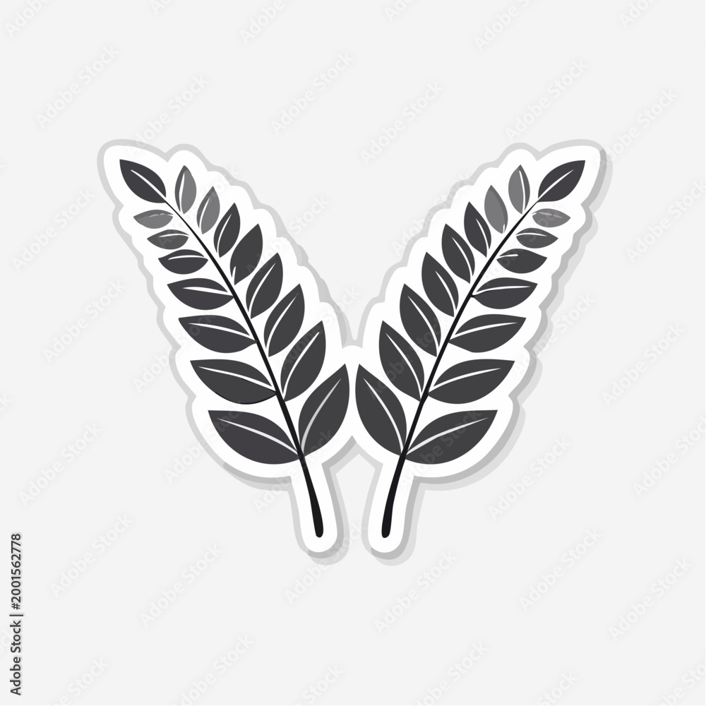 Fototapeta premium Laurel Wreath Icon