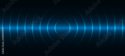 Ring equalizer sound wave. Abstract background in the form of a color equalizer. Sketch for use in creative work.