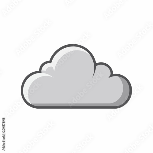 Stylized Cloud Icon