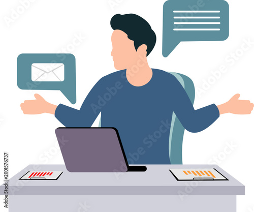 Business Administration Illustration