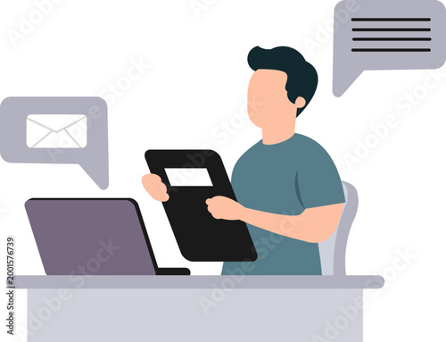 Business Administration Illustration