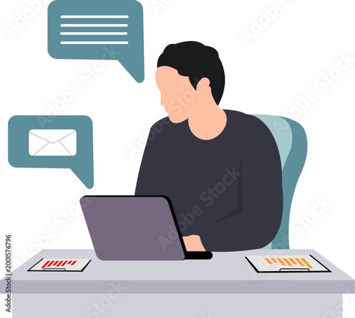 Business Administration Illustration