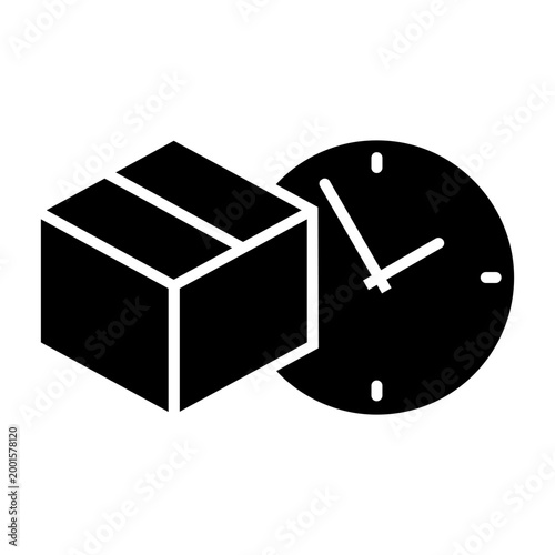 Parcel icon vector. Package transport Illustration sign. Cargo transportation symbol. Cargo delivery logo. premise web icon.