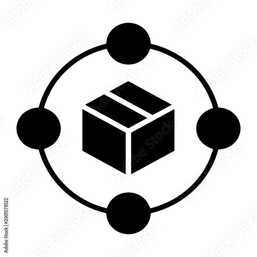 Parcel icon vector. Package transport Illustration sign. Cargo transportation symbol. Cargo delivery logo. premise web icon.
