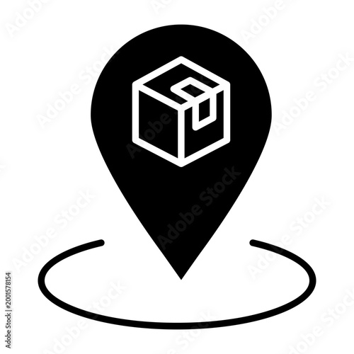 Parcel icon vector. Package transport Illustration sign. Cargo transportation symbol. Cargo delivery logo. premise web icon.