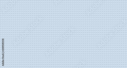 waffle square rhombus volumetric 3D pattern powder Blue uniform pastel background