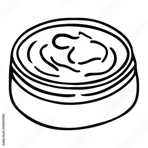 Moisturizing Balm Jar Illustration