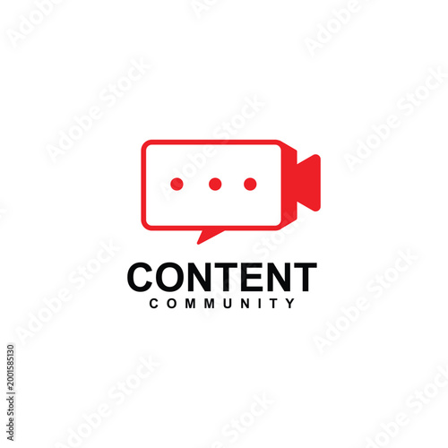 Videographer media digital logo design