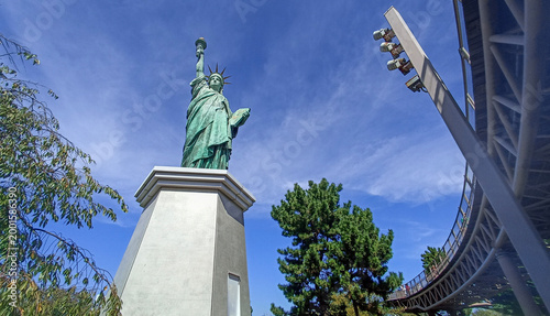 Replica of the Statue of Liberty in Odaiba, Tokyo, Japan