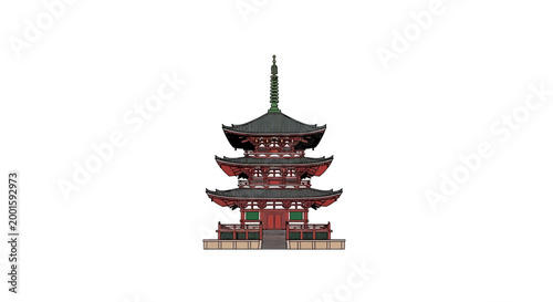 Traditional Japanese Pagoda Architecture