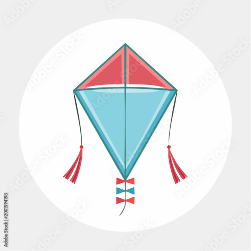 Diamond Kite Illustration