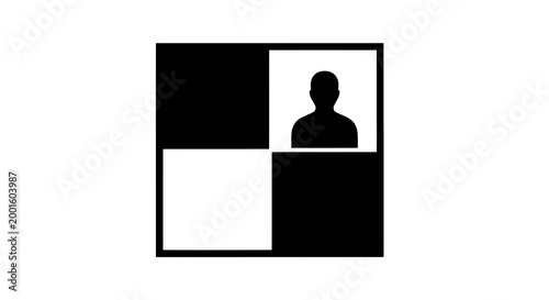 Silhouette of a person standing in a brightly lit doorway during sunset with warm golden light streaming in