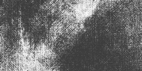 Black and White Halftone Grunge Texture Background Vector Illustration for Graphic Design