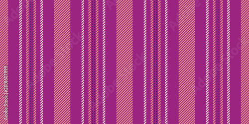 Clothes seamless vector lines, patterned vertical fabric stripe. Merry christmas pattern texture textile background in pink and red colors.