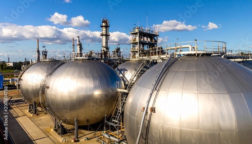 oil storage tanks