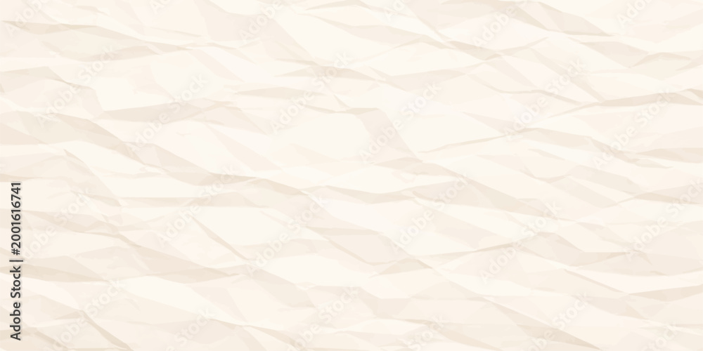 Obraz premium A vintage white crumpled paper texture background features an old wrinkled sheet with a rough creased surface and grunge pattern design for an empty parchment letter backdrop