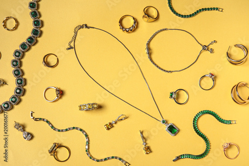 Different female accessorie...