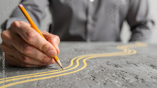 Career Exit Planning Transition Retirement Concept