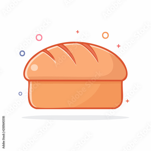 Stylized Loaf of Bread Icon
