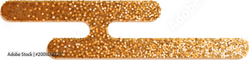 Abstract Golden Symbol