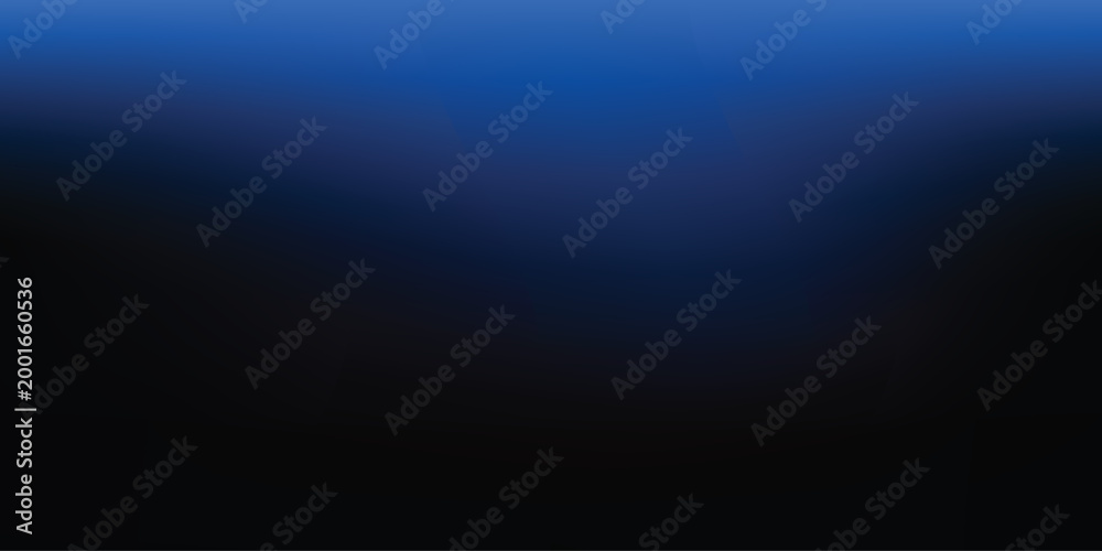 Obraz premium Deep blue to black gradient background abstract