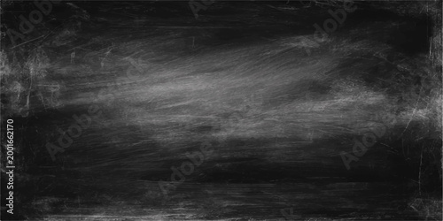 blank chalkboard, perfect for conveying messages of education, brainstorming, or any creative concept.