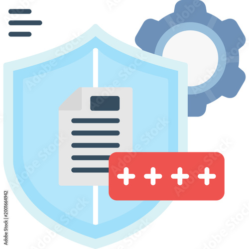 Password Icon Vector Element