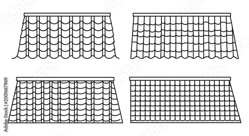 Roof Tile Patterns Collection