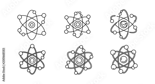 Atomic Structure Icons